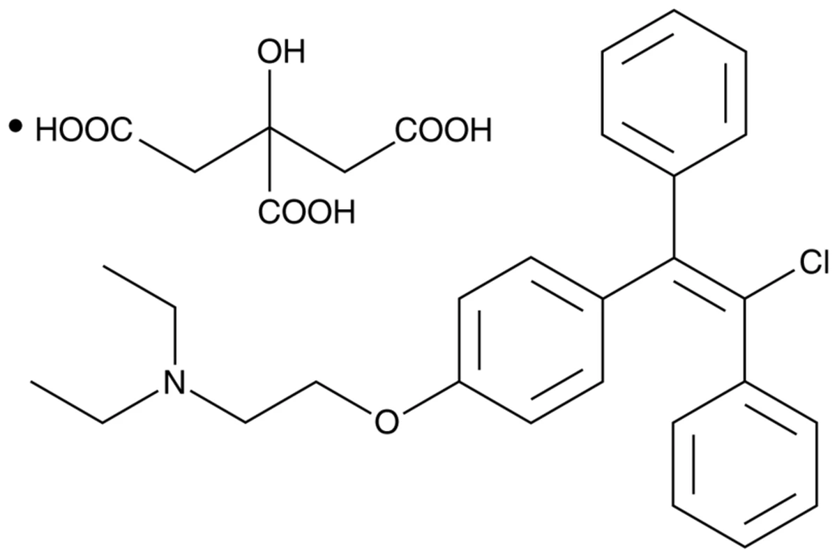 Энкломифен цитрат порошок (trans-Clomiphene)